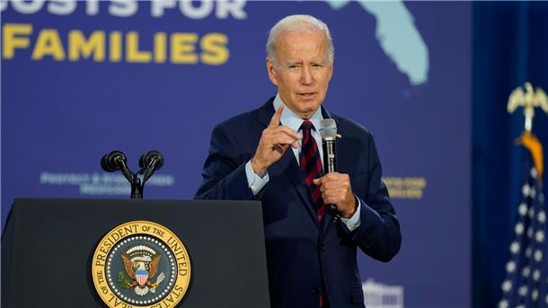 US-Präsident Joe Biden zeigt sich angesichts der Drohnungen der Republikaner, die Ukraine-Hilfen kappen zu wollen, „besorgt“.