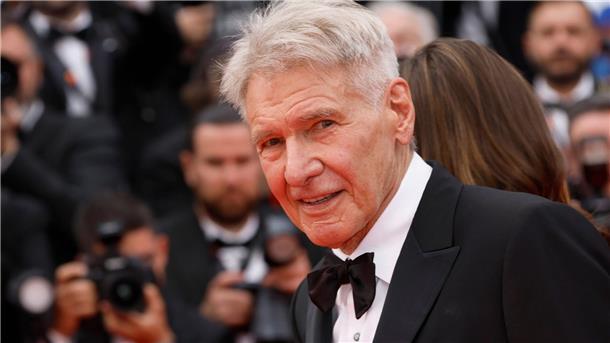 Neuer „Indiana Jones“-Film mit Harrison Ford in Cannes US-Schauspieler Harrison Ford bei der Premiere des Films „Indiana Jones und das Rad des Schicksals“ in Cannes.