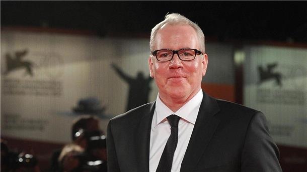 US-Schriftsteller Bret Easton Ellis 2013  beim Filmfestival von Venedig.