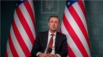US-Sicherheitsberater Jake Sullivan hat den US-Kongress aufgefordert, neues Geld für die Ukraine freizugeben.