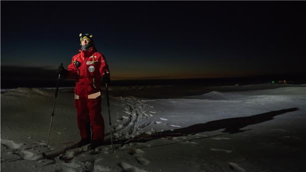 Verena Mohaupt war Cheflogistikerin bei der „MOSAiC“-Expedition in der Arktis. Nun ist die Bremerhavener AWI-Mitarbeiterin dafür ausgezeichnet worden.