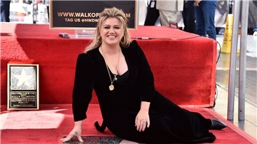 Verewigt in Hollywood: Kelly Clarkson wurde mit einem Stern geehrt.