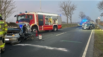 Verkehrsunfall B73 05.03.2025