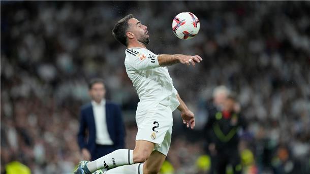 Verdacht auf schwere Verletzung von Real-Ass Carvajal Verletzt sich in der Nachspielzeit: Dani Carvajal.