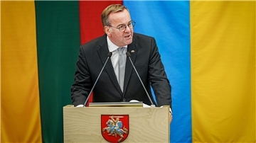 Verteidigungsminister Pistorius besucht aktuell Litauen und Polen.