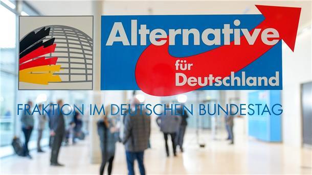 AfD feiert zehnjähriges Bestehen - unter Protest Vertreten ist die AfD bis auf Schleswig-Holstein in allen deutschen Landtagen und seit 2017 auch im Bundestag.
