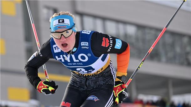 Langläuferin Victoria Carl wird Vierte im Sprint Victoria Carl wird im Sprint von Lillehammer Vierte.