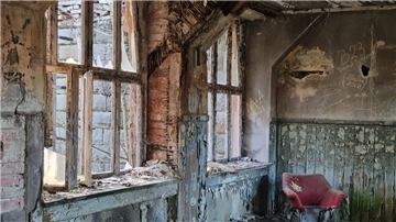 Viele der Lost Places, die das Nordenhamer Paar besucht, sind in einem sehr schlechten Zustand.