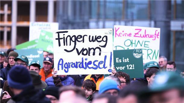 Bundestag beschließt Abbau von Steuerentlastungen für Bauern Viele Landwirte protestierten zuletzt gegen den Abbau von Steuerentlastungen beim Agrardiesel.
