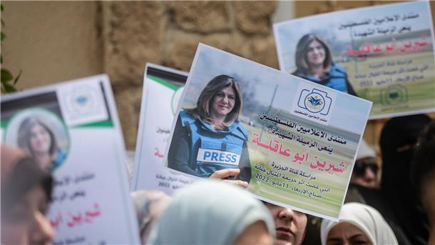 Vielerorts hat der Tod von Reporterin Schirin Abu Akle für Entsetzen gesorgt - war es Mord?