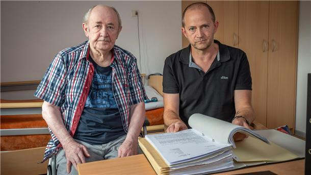 Andreas Schäfer mit seinem Vater Klaus Schäfer