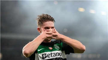 Viktor Gyökeres trifft für Sporting Lissabon wie am Fließband.