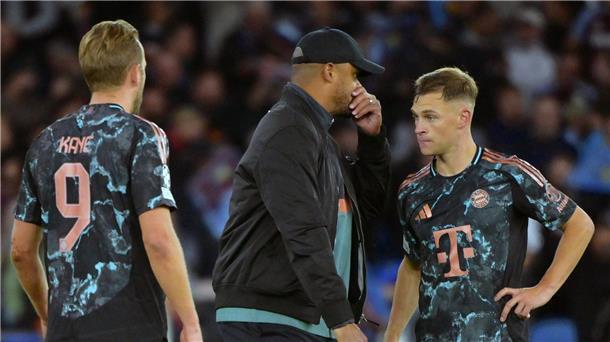 Kompany nach erster Bayern-Niederlage: „Kein Trend“ Vincent Kompany verliert erstmals mit Bayern.