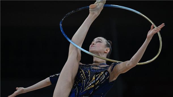 Starker WM-Auftakt: Varfolomeev zweimal Qualifikationsbeste Virtuos mit dem Reifen: Darja Varfolomeev.