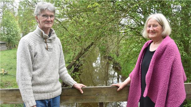 Das Foto zeigt Volker Lienau und seine Frau Karin. 