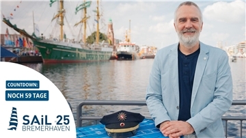 Volker Ortgies ist Direktor der Ortspolizeibehörde und als Polizeichef von Bremerhaven maßgeblich für die Sicherheit bei der Sail 2025 verantwortlich