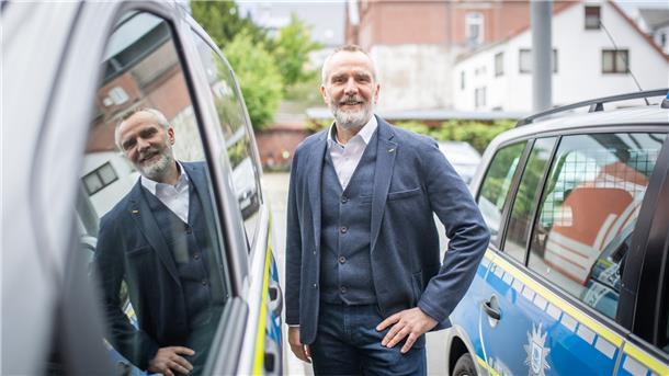 Volker Ortgies ist von heute an Direktor der Ortspolizeibehörde.
