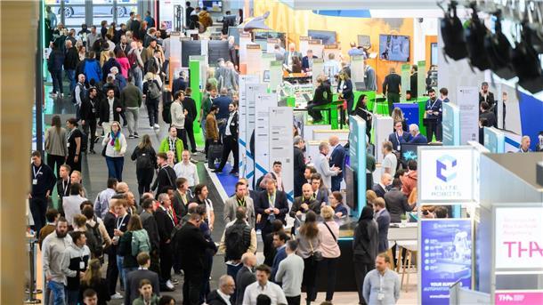 127.000 Besucher bei Hannover Messe Volle Hallen: Die Hannover Messe zählte rund 127.000 Besucher.
