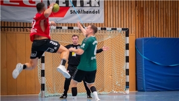 Volle Konzentration bei Schiffdorfs Torwart Lukas Ketteler.