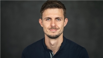 Ein Mann im Porträt. 