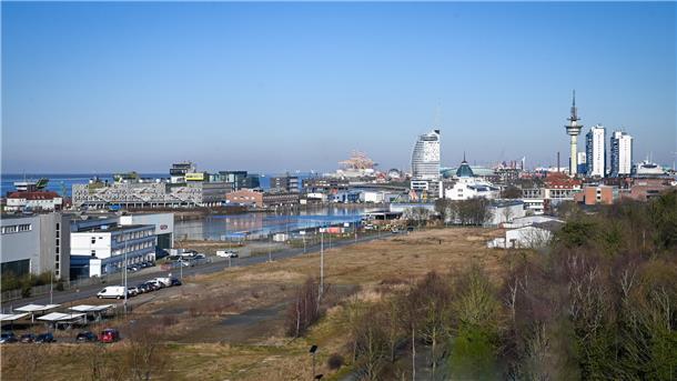 Blick auf die Stadt.