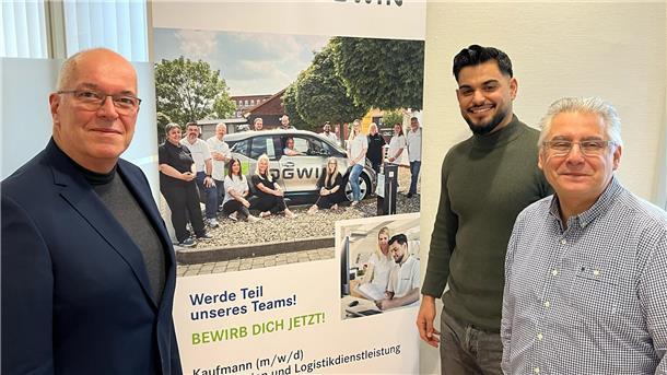 Von links: Gerd Willschütz, Badran Hasso, Biagio Aprile   