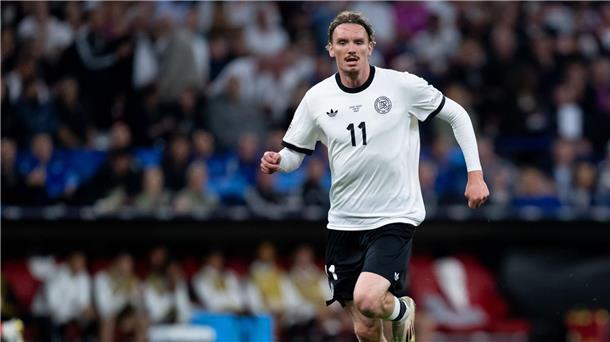 Urlaub, Club-WM, U21-EM: Der Sommer der DFB-Kicker Vom Nationalmannschafts-Debüt gleich weiter zur U21-EM: Nick Woltemade.