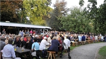 Nordseebad Wremen Grille Biergarten