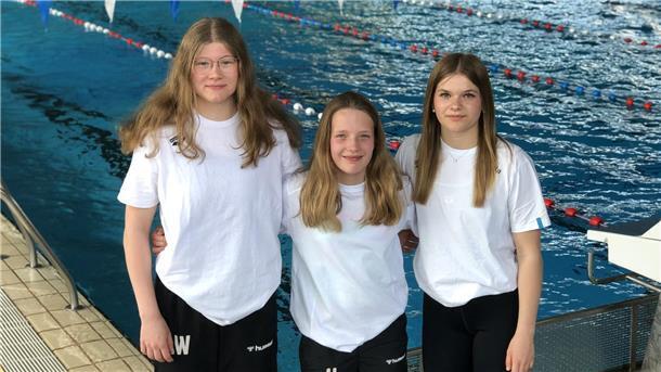 Von links nach rechts: Sarah Wessalowski, Lia Herzfeldt und Jella Belgardt.