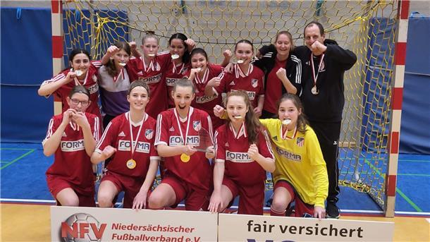 Von zehn Spielen gewannen die Geestländerinnen bei der Hallenkreismeisterschaft acht Partien bei zwei Unentschieden.