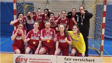 Von zehn Spielen gewannen die Geestländerinnen bei der Hallenkreismeisterschaft acht Partien bei zwei Unentschieden.