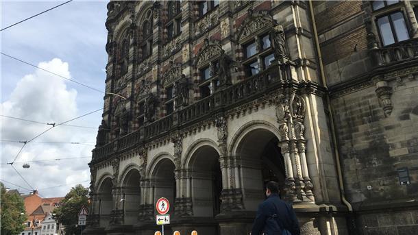 Fassade des Bremer Gerichtsgebäudes