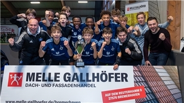 Vor einem Jahr waren die U14-Fußballer des Hamburger SV beim Melle-Gallhöfer-Cup das Maß der Dinge.