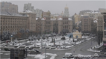Vor neun Jahren protestierten Menschen in Kiew auf dem Maidan-Platz gegen die russlandfreundliche Regierung.