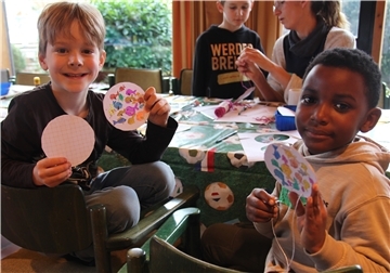 Während der Kinderbibelfreizeit der Pella-Gemeinde wurden unter anderem viele Bastelworkshops angeboten.