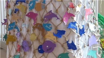 Während der Kinderbibelfreizeit konnten die Kinder kreativ werden. 