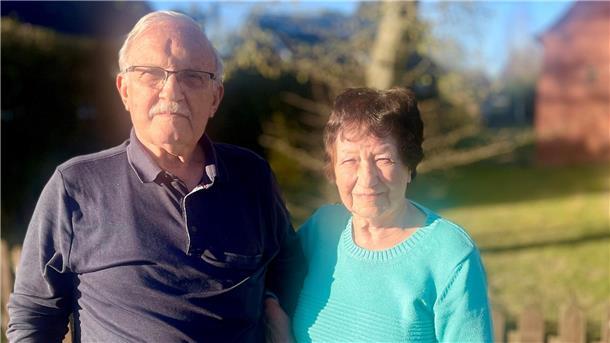 Waltraud und Heinz Imhof haben heute vor 60 Jahren geheiratet.