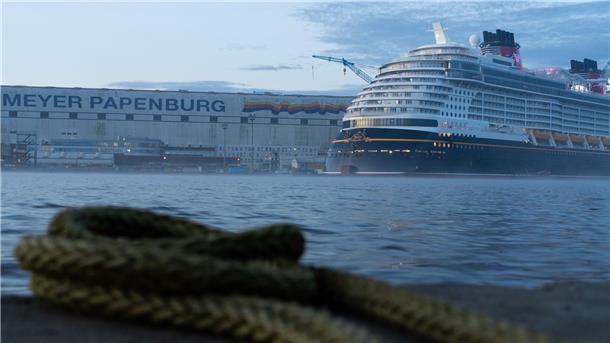 Warum der Staat den Bau von Kreuzfahrtschiffen rettet Wann sich der Staat wieder aus der Meyer Werft zurückziehen wird, ist offen. (Archivbild)