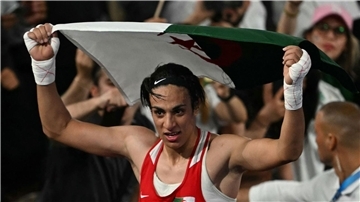 War bei Olympia 2024 im Zentrum der Debatten: Imane Khelif.