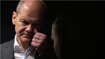 War des Zögerns in der Kampfpanzer-Frage stark in Kritik geraten: Bundeskanzler Olaf Scholz.