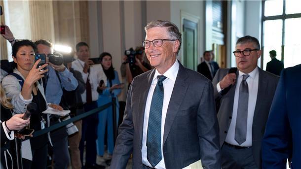 War mit von der Partie: Microsoft-Gründer Bill Gates.
