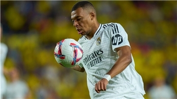 Wartet weiter auf sein erstes Liga-Tor für Real Madrid: Kylian Mbappé