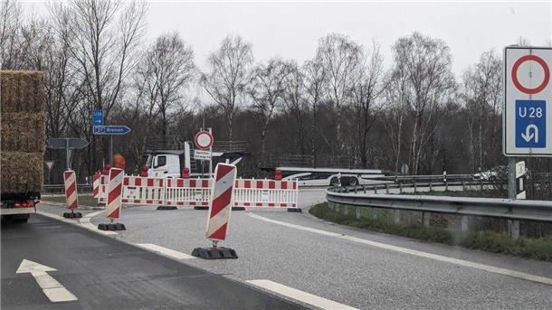 Was tun, wenn die Abfahrt gesperrt wird? Wo fährt es sich am besten? Ein Test am Morgen.