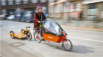 Was wäre, wenn man Lastenräder nicht nur bei Annemarie Bink im Glückswinkel, sondern stadtweit leihen kann? Eine Initiative beschäftigt sich mit der Idee.