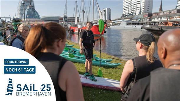 Wasssersportprogramm bei der Sail 2025