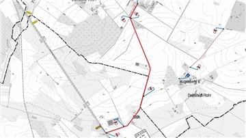 Wegen Bauarbeiten ist die Verbindungsstraße zwischen Deinstedt und der B 71 ab 21. August für etwa vier Wochen gesperrt.
