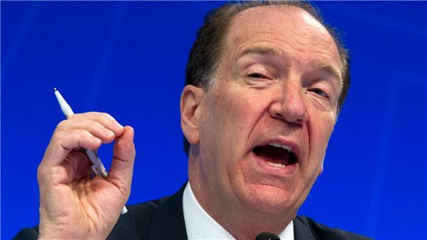 Weltbank-Präsident David Malpass steht wegen einiger Äußerungen unter Druck.