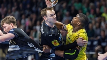 Welthandballer Mathias Gidsel war einmal mehr bester Berliner Werfer