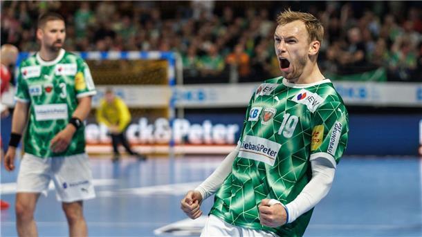 Welthandballer Mathias Gidsel will den Titel mit Berlin verteidigen. (Archivbild) 