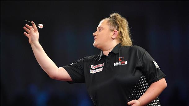 Darts-Star Littler scheitert bei Jugend-WM gegen eine Frau Weltmeister-Besiegerin: Beau Greaves. (Archivbild)
